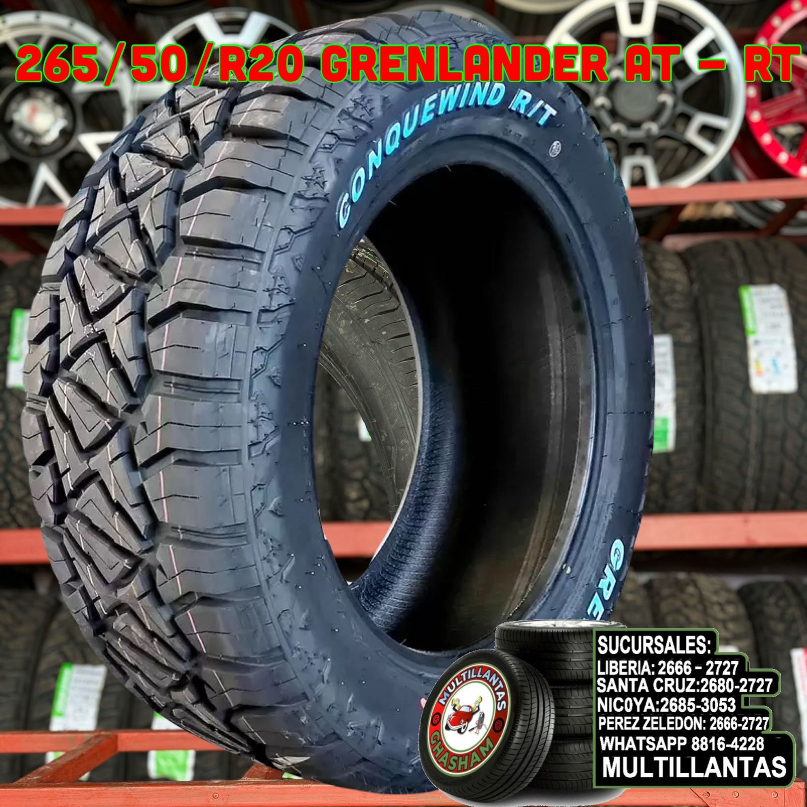 265/50/R20 GRENLANDER AT-RT